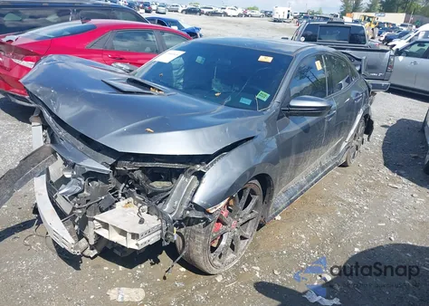 2017 Honda Civic Type R Touring из США, поврежденный, VIN SHHFK8G77HU201699